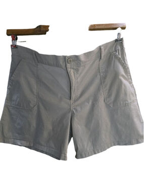 Women's Lee Beige Cargo Shorts Plus Size 22M